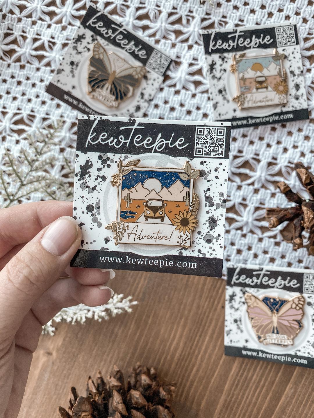 Adventure Polaroid Hard Enamel Pin